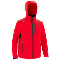 Veste softshell coupe vent Sailing 900 Homme Rouge