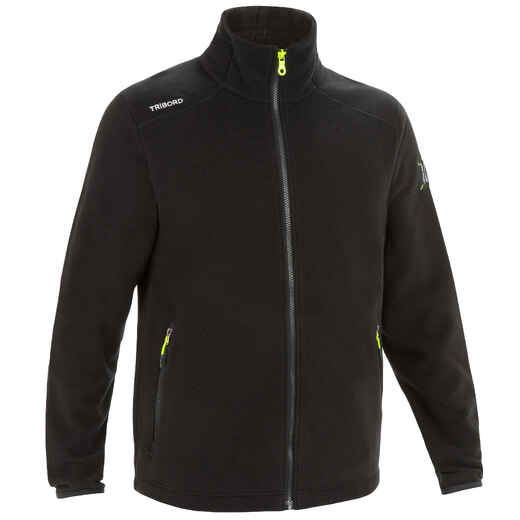 
      Fleecejacke Segeln Sailing 100 warm Herren schwarz
  