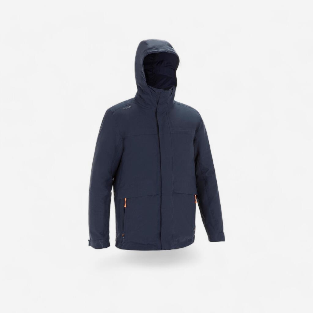 Men’s warm Sailing Jacket 100 - navy blue