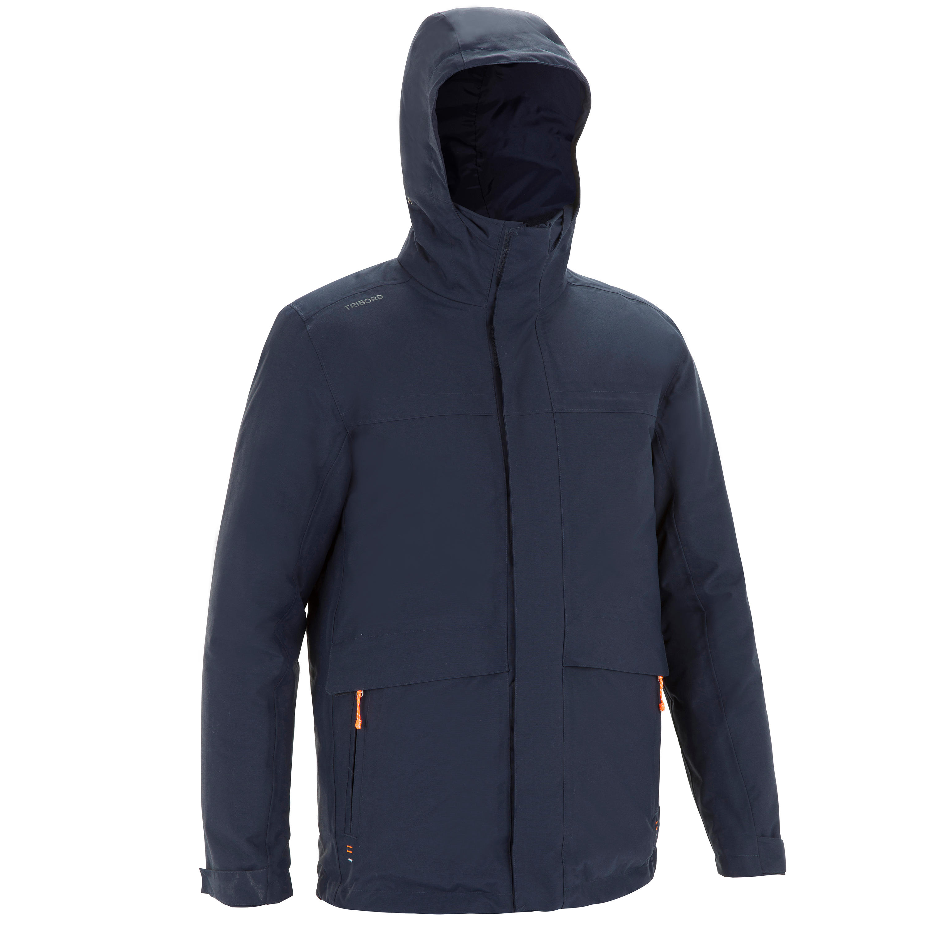 TRIBORD Men’s warm Sailing Jacket 100 - navy blue