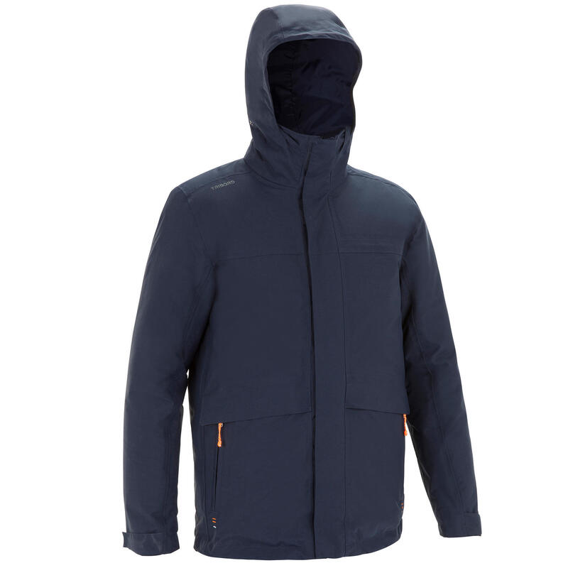 Veste chaude de voile homme 100 bleu marine