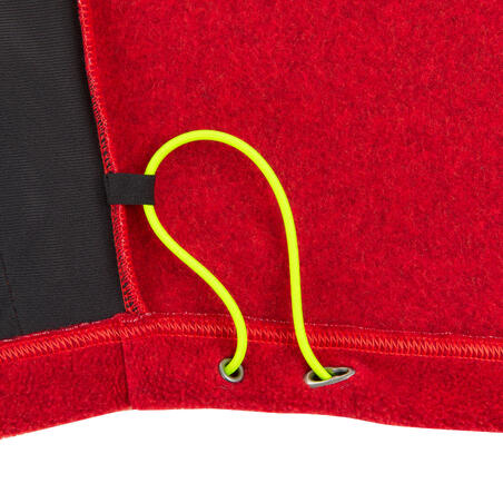 Флісова кофта чоловіча RACE 100 для вітрильного спорту - Червона