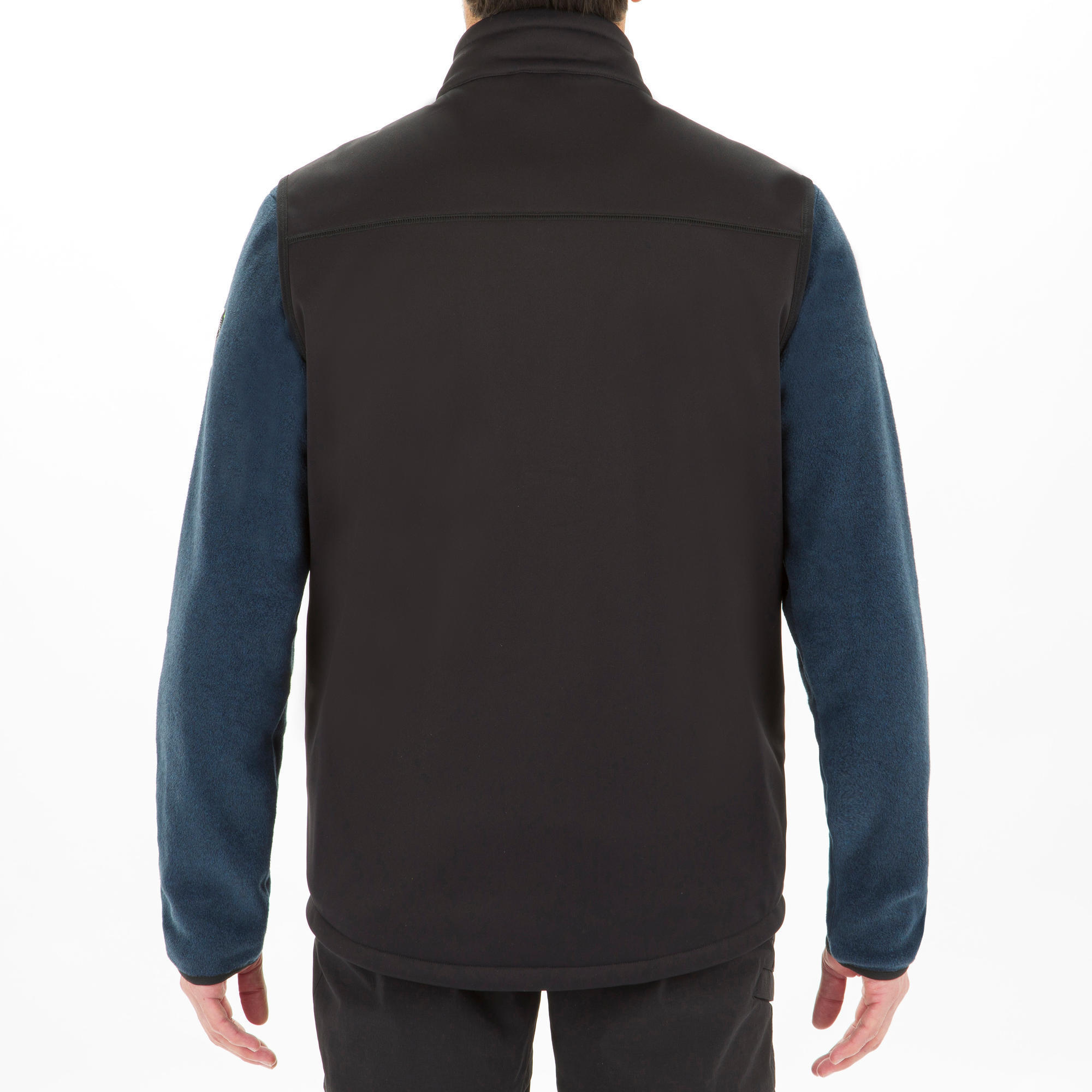 Tribord - Gilet Softshell Sans Manche Coupe-vent Bateau Homme Noir - Gilet Sans Manche - Voile Habitable Cerfvolant Wing - Noir - 48 Xl - Decathlon