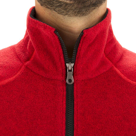 Флісова кофта чоловіча RACE 100 для вітрильного спорту - Червона