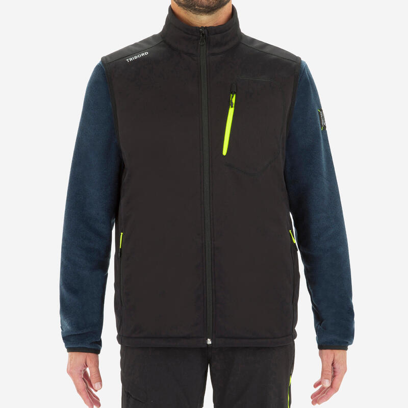 Erkek Softshell Yelek / Yelkenli - Siyah - 900