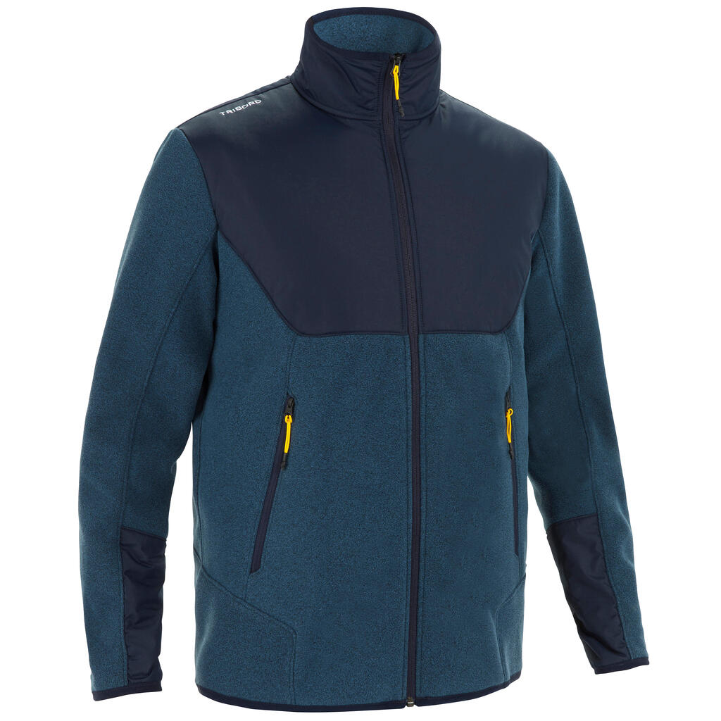 Sailing 500 men's warm sailing fleece - grey