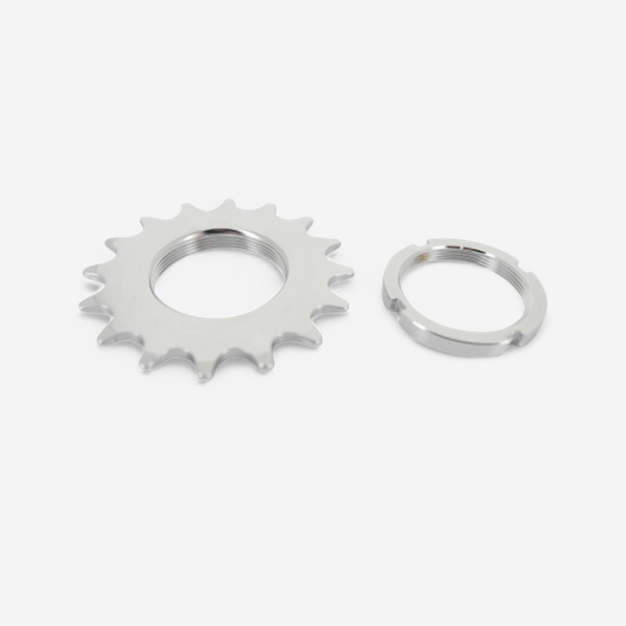 Zębatka Fixie+Nakrętka Kontrująca