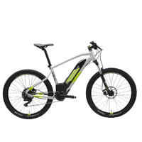 Mountainbike E-ST 520 27,5 Zoll grau/gelb