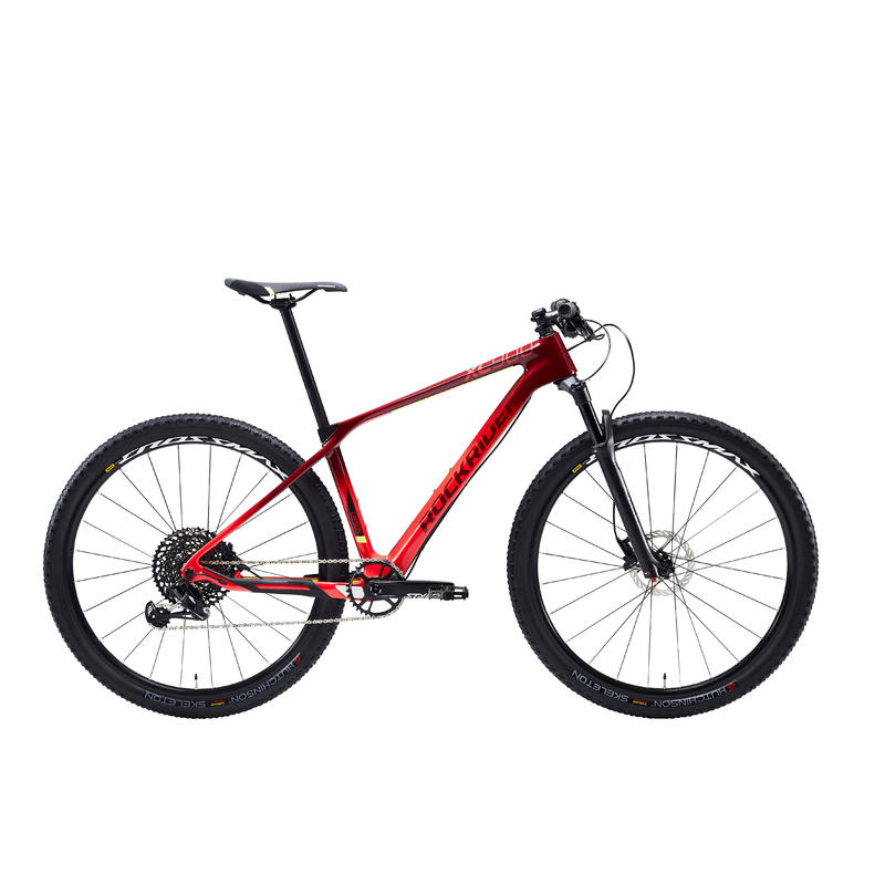 29" Carbon Mountain Bike XC 900 - Red/Yellow