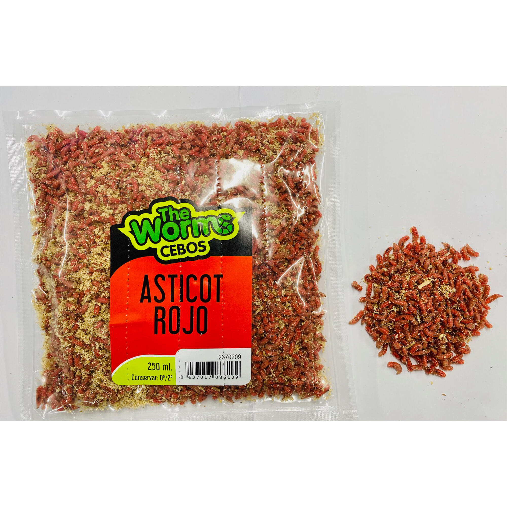 Asticot Rojo Cebos Ramiro 3/5