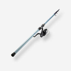 Teleskopik Surf Olta Takımı - Balıkçılık - 420 cm 100/200 g 7000 - Symbios 100