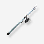 Conjunto de pesca de surfcasting cana e carreto SYMBIOS-100 420 TELESCO