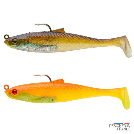 
      Sea fishing supple lures Shad swimbait sardine OSARDA 80 - Flashy
  