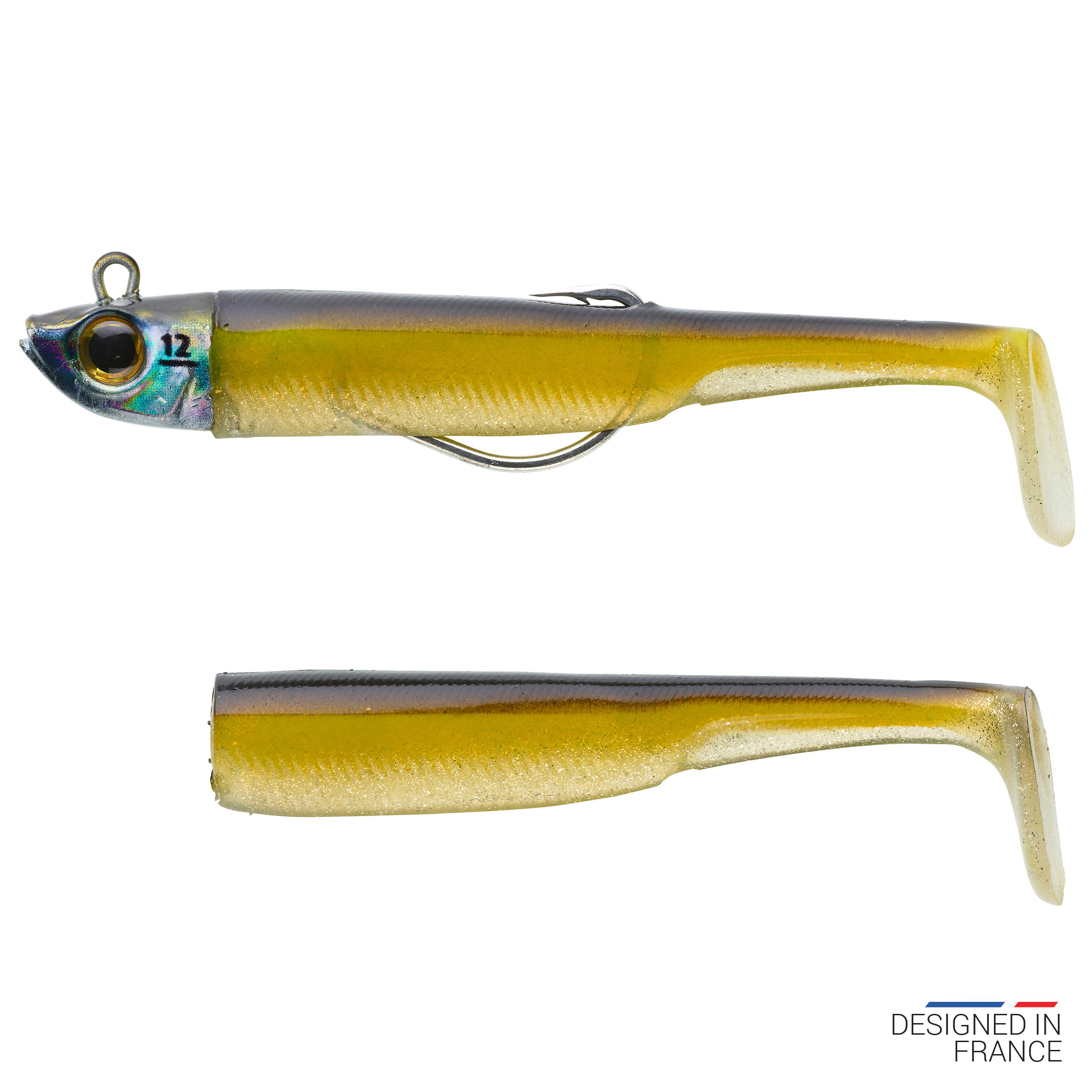 Sea Fishing Texas Anchovy Shad Soft Lure KIT ANCHO 90 12 g Ayu 1/5