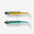 Combo leurres souples shad texan anchois ancho 90 12g ayu/bleu pêche en mer
