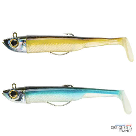 „Ancho Combo Texas Anchovy Shad Lures 120“, 18 g, stinta / mėlyna