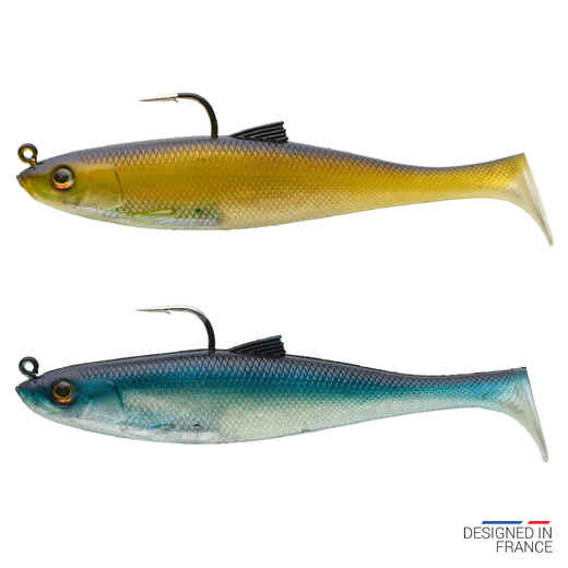 
      COMBO leurres souples Shad swimbait OSARDA 120 NATURAL
  