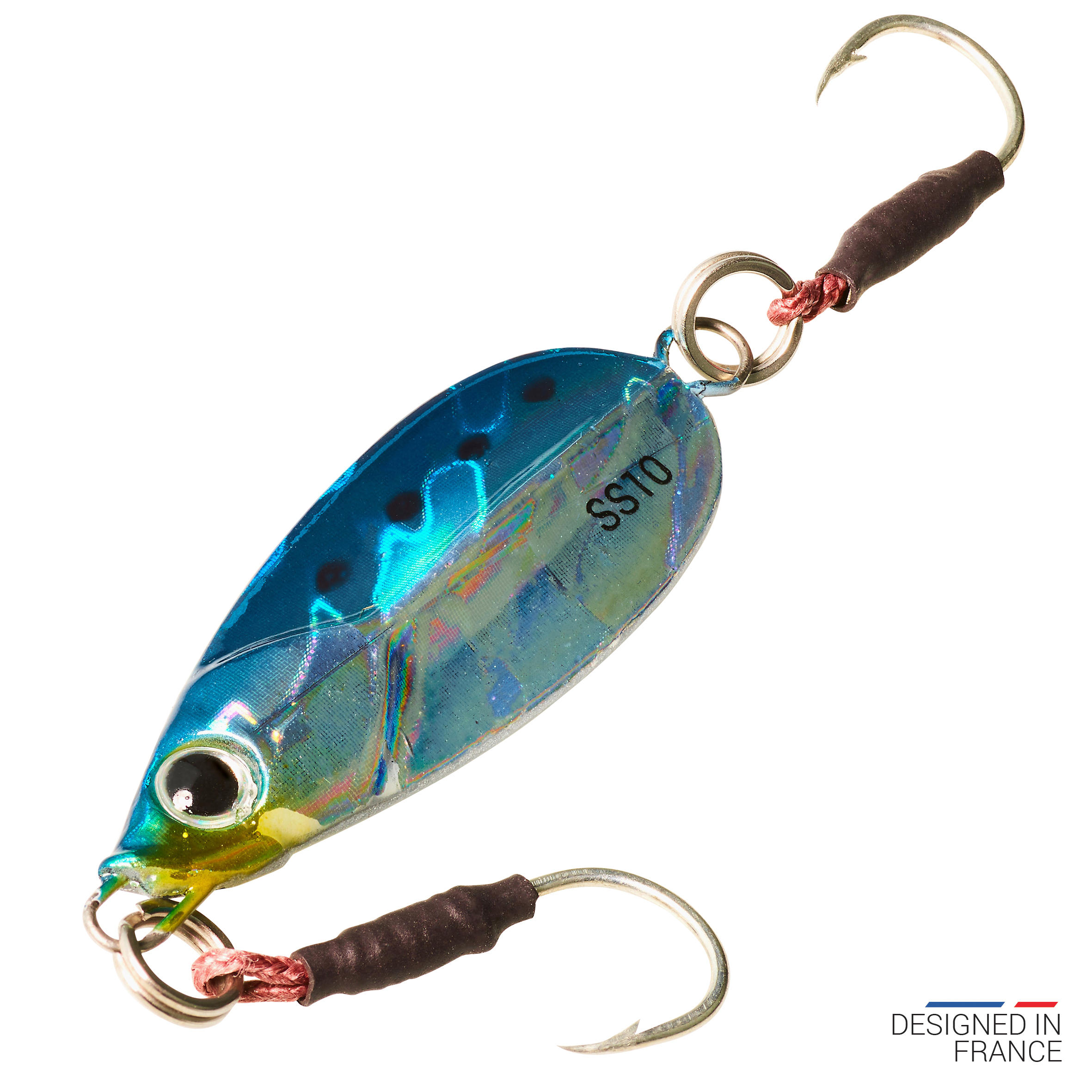 Decathlon | Casting jig pesca mare artificiali BIASTOS SLOW 10 g azzurro |  Caperlan