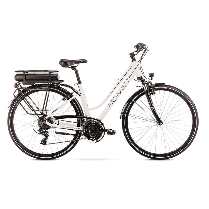 GAZELA EBike 1 Biały ROMET ROWERY TREKKINGOWE ELEKTRYCZNE Rowery