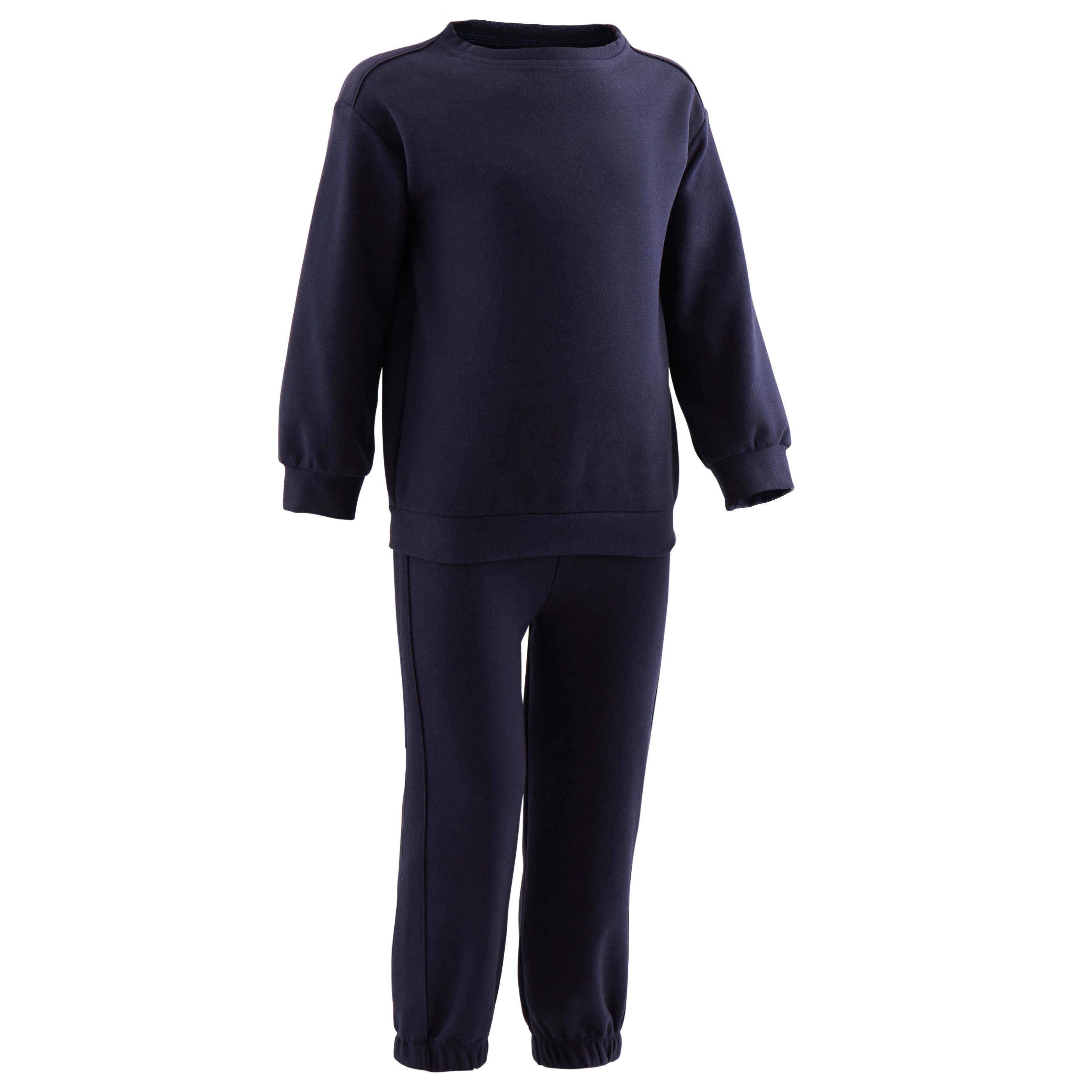 Kids Basic Baby Gym Tracksuit - Navy Blue -  5