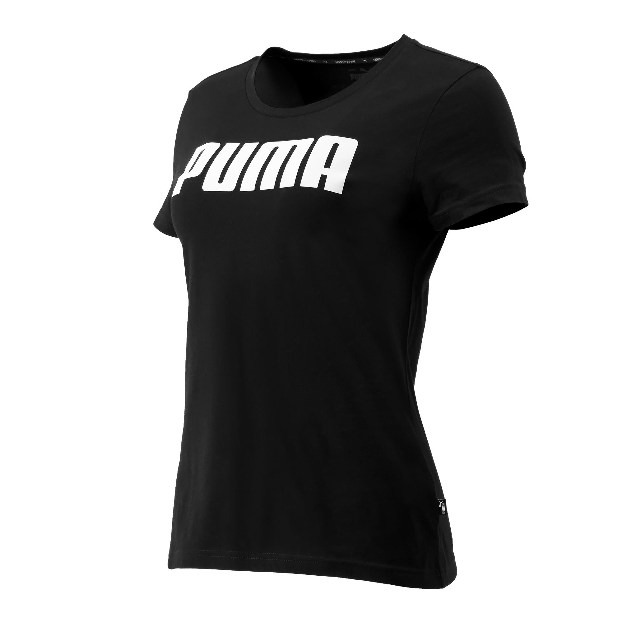 Tricou Puma negru damă imagine produs