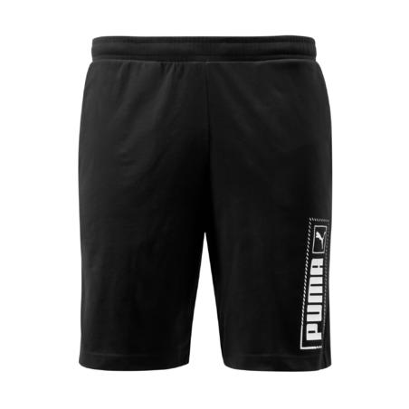 Шорты мужские черные с логотипом Puma