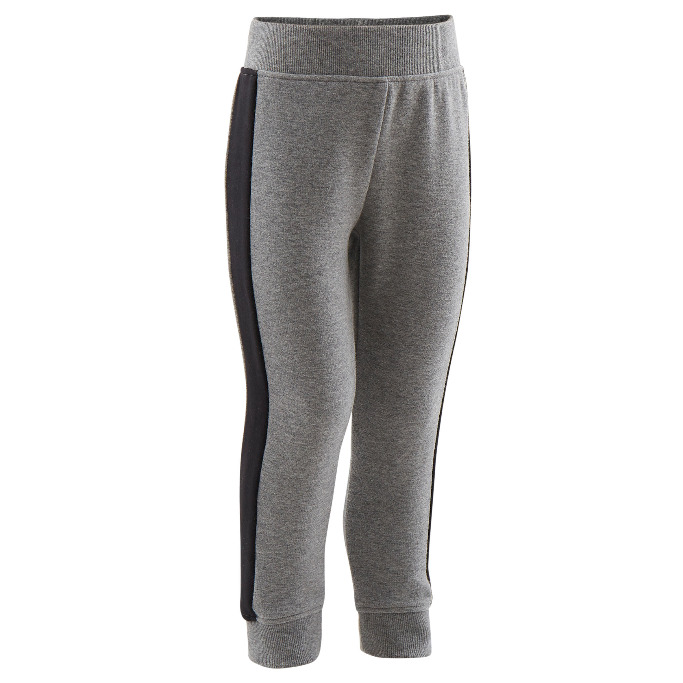 DOMYOS Baby's Basic Warm Jogging Bottoms - Grey