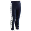 Jogginghose Babys/Kleinkinder Basic warm - blau mit Print