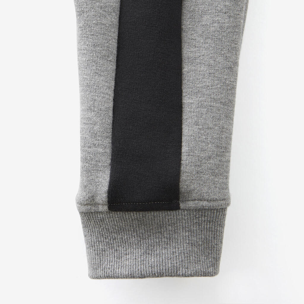 Baby's Basic Warm Jogging Bottoms - Grey
