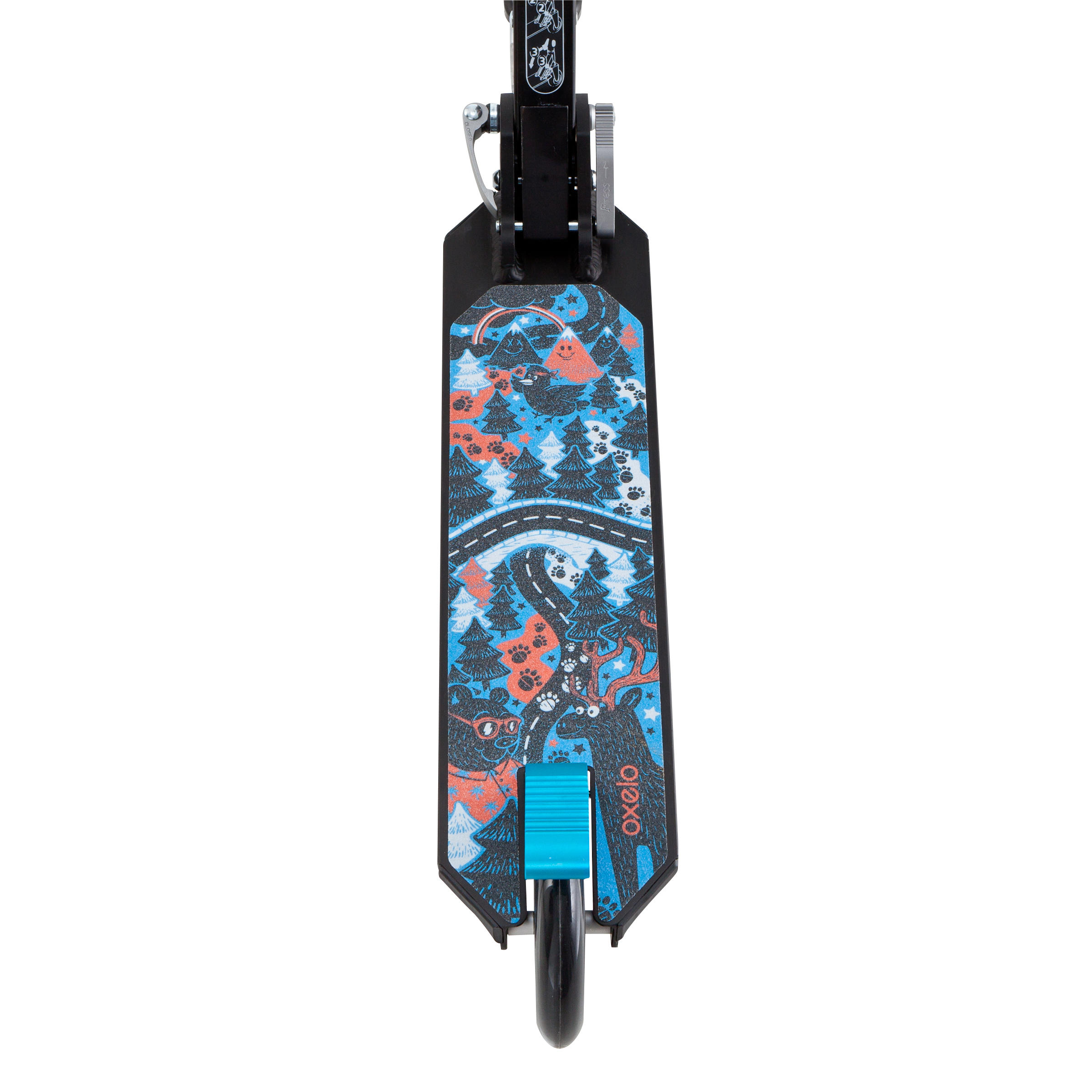 Mid 1 Kids' Scooter - Blue 4/9