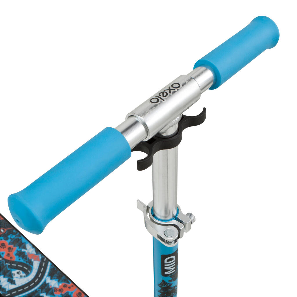 Scooter Roller Kinder Mid 1 weiss/rosa