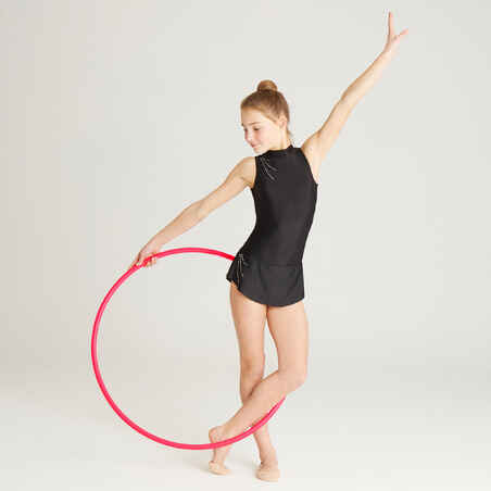 Ritminės gimnastikos lankas, 75 cm, rožinis