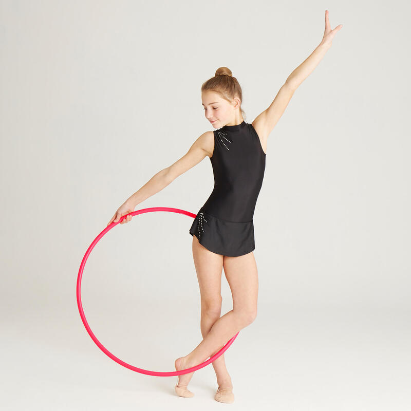 Hoepel voor ritmische gymnastiek 75 cm roze