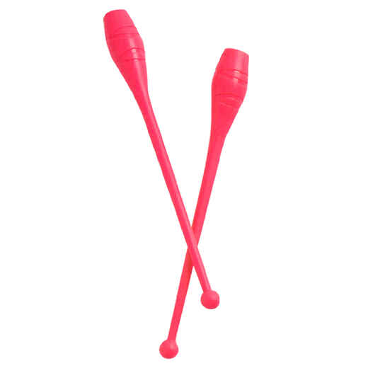 
      Rhythmic Gymnastics Clubs 36cm - Pink
  