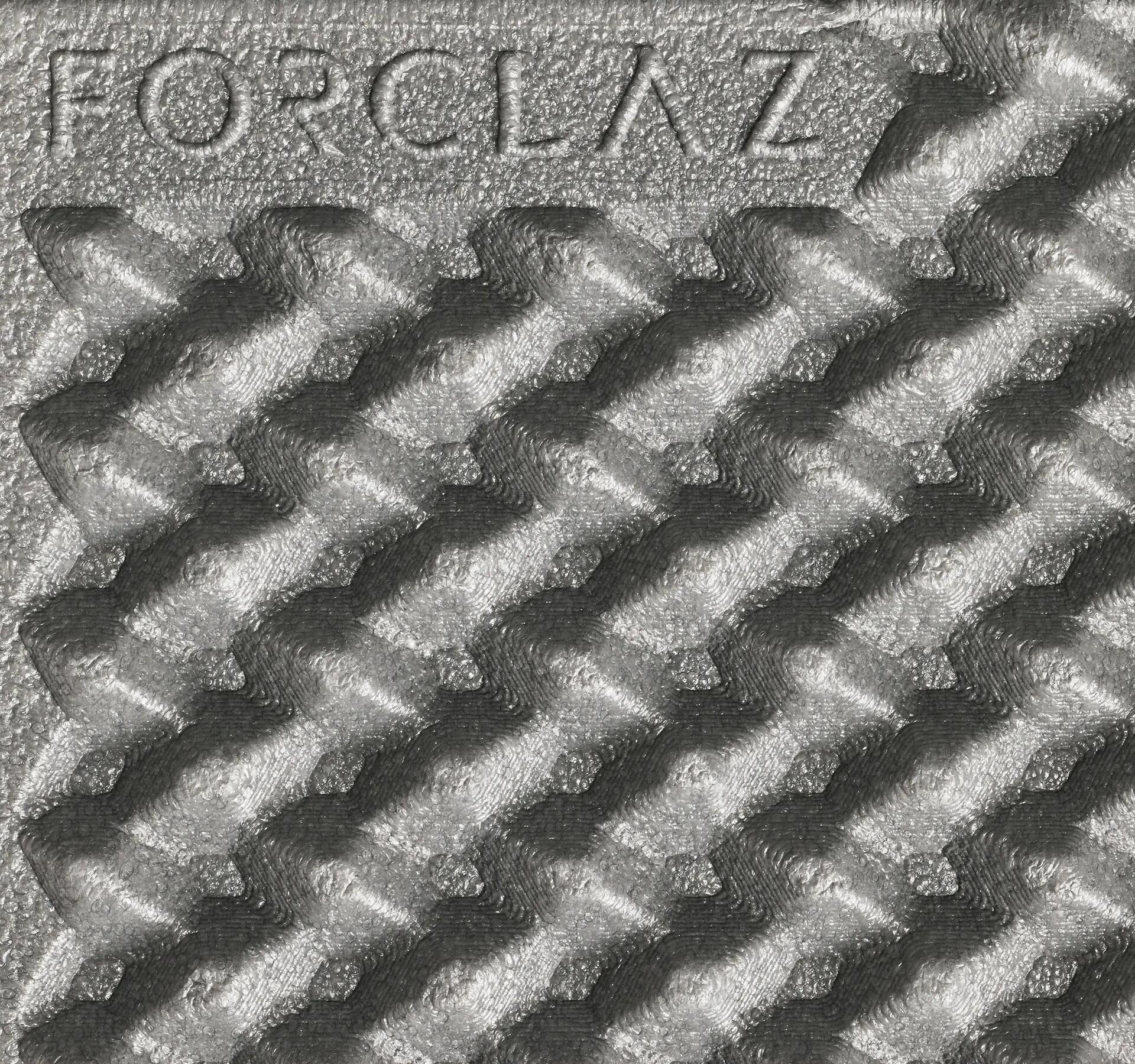 Close-up of foam trekking mat