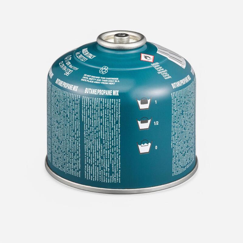 Cartucho de gas con rosca para hornillo 230 gr Forclaz