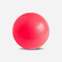 Μπάλα ρυθμικής γυμναστικής 16,5 cm - Ροζ με χρυσόσκονη