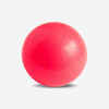 Ritminės gimnastikos kamuolys, 165 mm, rožinis su blizgučiais