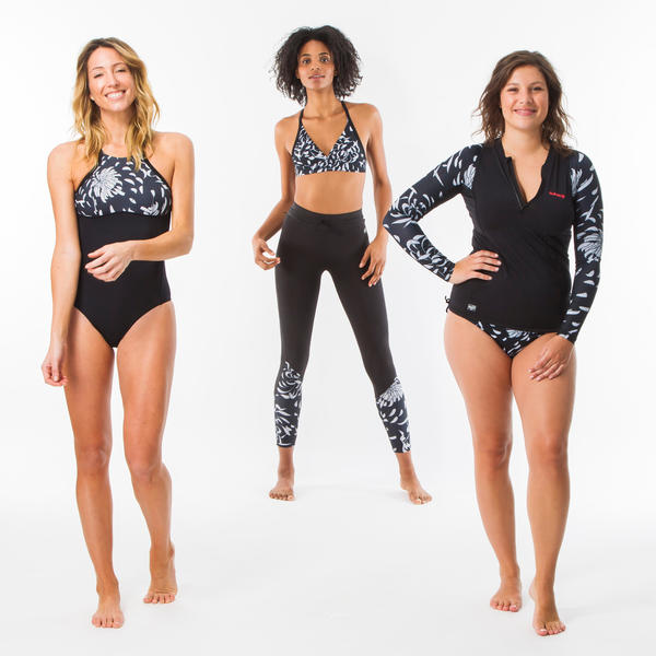 UV Bekleidung mit Design Frauen mit unterschiedlicher Sonnenschutzbekleidung