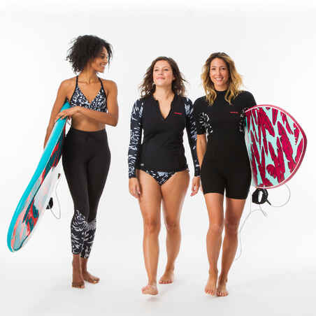 Leggings mit UV-Schutz Surfen 500 Akaru Damen