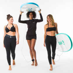 500 women’s anti-UV black surfing leggings