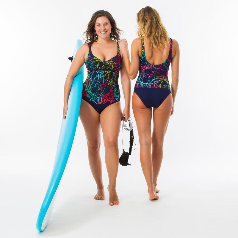 Maillot de bain 1 pièce femme avec effet gainant DOLI NENU