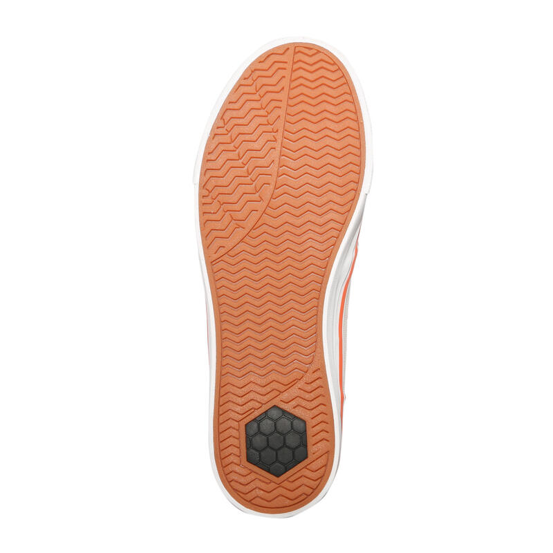 Adult Low-Top Skateboarding Longboarding Shoes Vulca 100 - Contrast