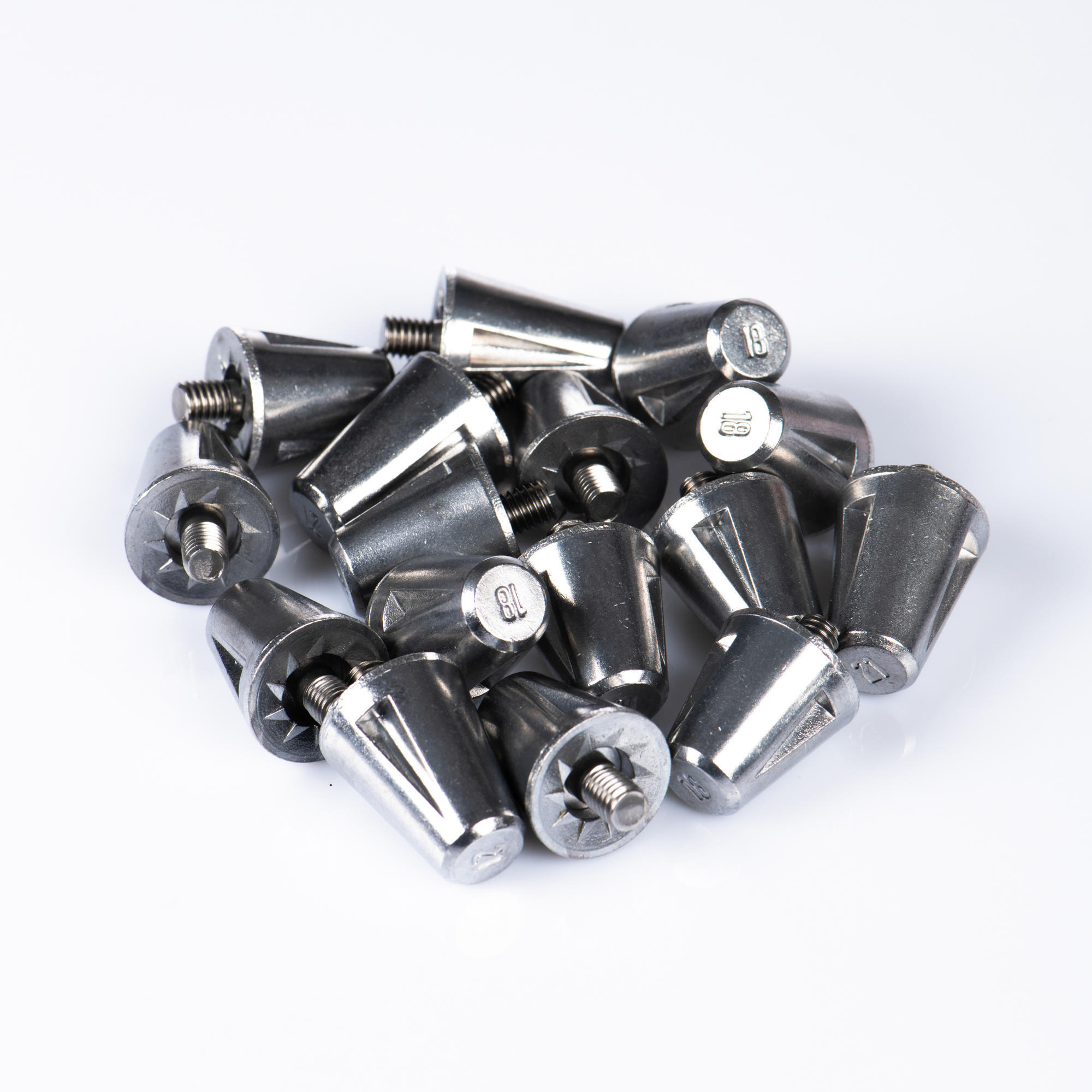 Aluminium schroefnoppen voor rugby 18/21 mm | OFFLOAD | Decathlon.nl