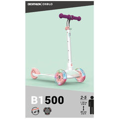 Işıklı Çocuk Scooterı - 3 Tekerlekli Scooter -B1 500_12