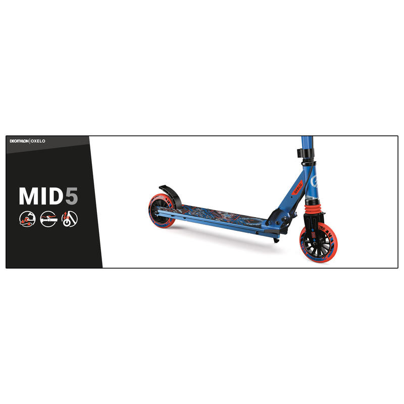 PRODUCTO OCASIÓN: Patinete Scooter Oxelo MID 5 Niños Freno en el Manillar