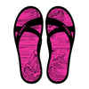 WOMEN'S SLAP 500 POOL SANDALS - SEA PINK BLACK