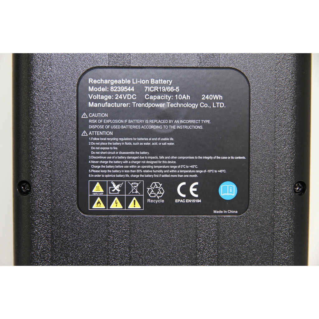Baterija za Elops 500E, Original 300E / 700E, Tilt 1S E (24 V, 10,5 Ah)