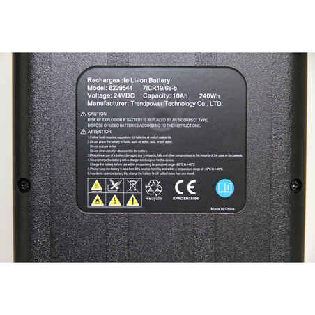 24v 10.5ah Lithium Ion Battery for Electronic Appliances 