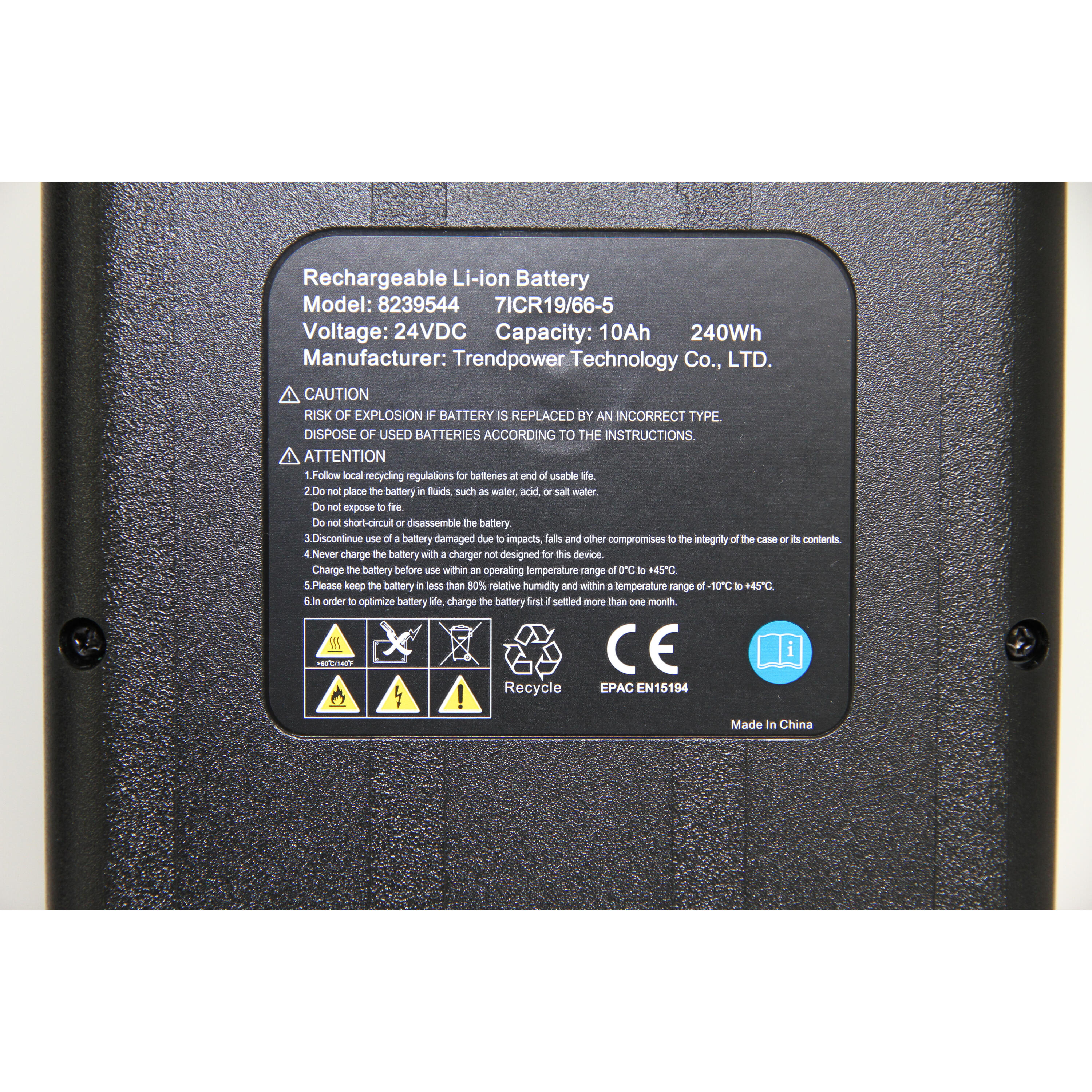 Akku 24 V / 10,5 Ah Elops 500E / Original 300E / 700E / Tilt E 6/6